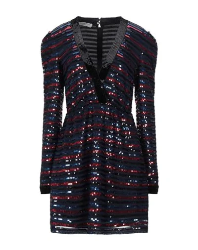 Philosophy Di Lorenzo Serafini Short Dresses In Dark Blue