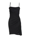 Atos Lombardini Short Dresses In Black