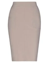 Peserico Midi Skirts In Beige