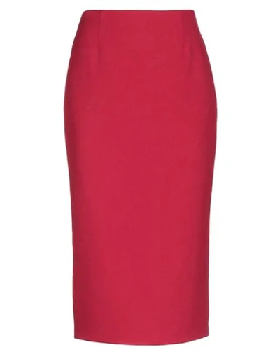 Alessandro Legora 3/4 Length Skirts In Red