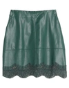 Patrizia Pepe Midi Skirts In Green