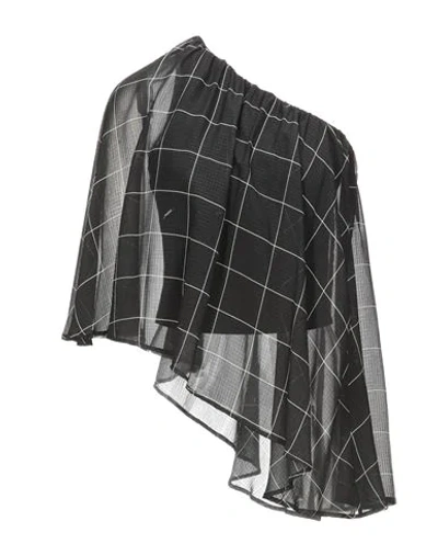 Merci Italia Woman Top Black Size S Polyester