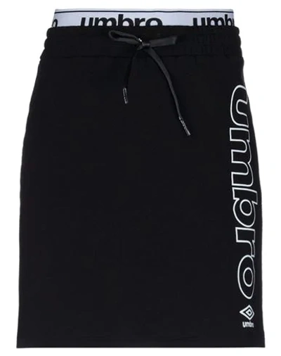 Umbro Mini Skirts In Black