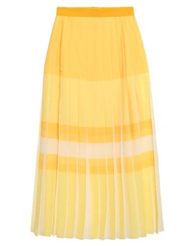 Akris Long Skirts In Yellow