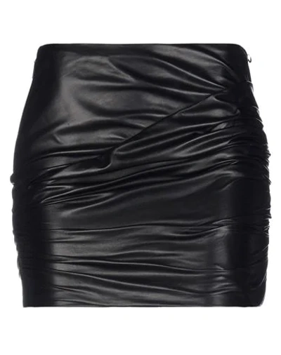 Versace Mini Skirts In Black