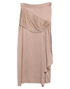 Dixie Midi Skirts In Beige