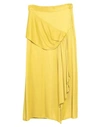 DIXIE DIXIE WOMAN MIDI SKIRT ACID GREEN SIZE S VISCOSE,35457998EQ 5