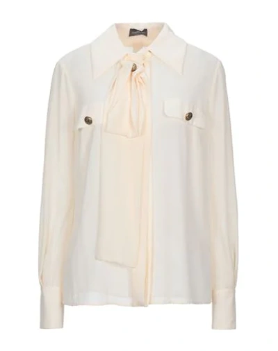 Elisabetta Franchi Shirts In Beige
