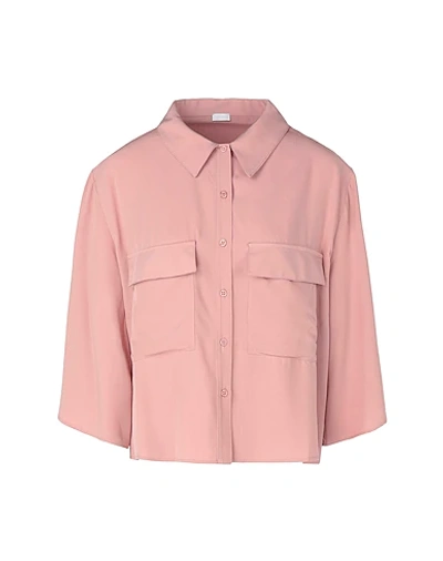 8 By Yoox Shirts In Pink