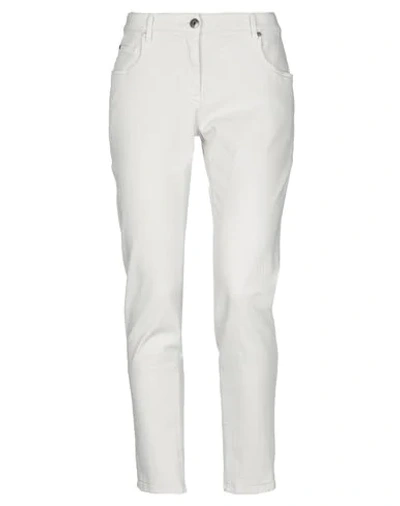 Brunello Cucinelli Jeans In Light Grey