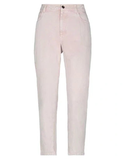 Brunello Cucinelli Jeans In Light Pink
