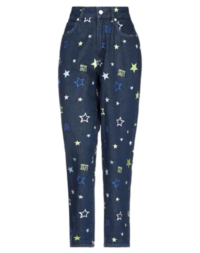 Love Moschino Jeans In Blue