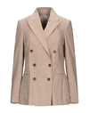 Brunello Cucinelli Suit Jackets In Sand