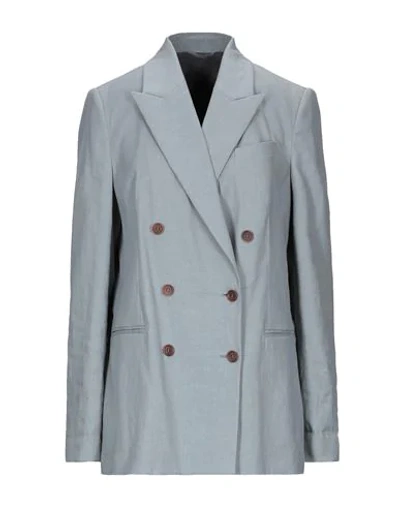 Brunello Cucinelli Suit Jackets In Grey