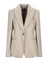 Emporio Armani Suit Jackets In Beige
