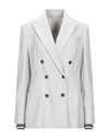 Brunello Cucinelli Suit Jackets In Grey