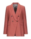 Brunello Cucinelli Sartorial Jacket In Red