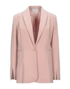 ANNA RACHELE ANNA RACHELE WOMAN SUIT JACKET BLUSH SIZE 8 POLYESTER, ELASTANE,49618654JA 6