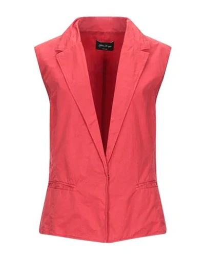 Andrea Ya' Aqov Suit Jackets In Red