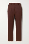 JOSEPH COLEMAN GABARDINE SLIM-LEG PANTS