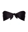 Sir Hendry Bandeau Bikini Top In Black