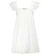 JULIET DUNN EMBELLISHED COTTON MINIDRESS,P00535164