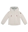 Moncler Kids White Down Sill Jacket In White