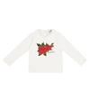 DOLCE & GABBANA BABY COTTON TOP,P00539483