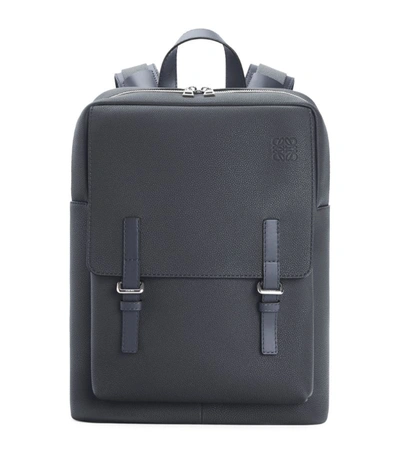 Loewe Military Backpack In Black