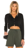 Lovers & Friends Keaton Cropped Top In Black