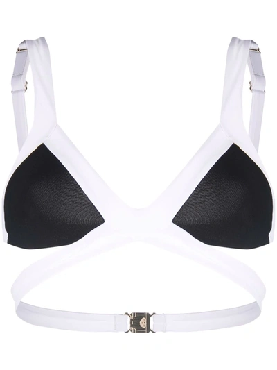 AGENT PROVOCATEUR TWO-TONE BIKINI TOP