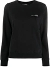 Apc A.p.c. Item 001 Sweatshirt With Logo In Black