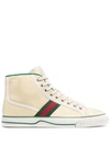 GUCCI GUCCI TENNIS 1977 HIGH-TOP SNEAKERS