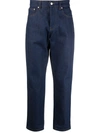 AMI ALEXANDRE MATTIUSSI STRAIGHT-LEG JEANS