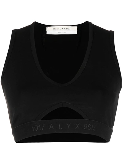 Alyx Cut-out Detail Tank Top In Black