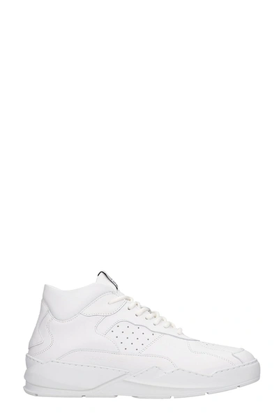 Filling Pieces Lay Up Icey Flo Sneakers In White Leather