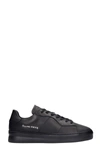 FILLING PIECES LIGHT PLAIN COU SNEAKERS IN BLACK LEATHER,11682124