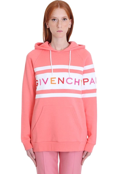 Givenchy Sweatshirt In Rose-pink Cotton