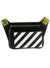 OFF-WHITE DIAG LEATHER CROSSBODY BAG,11681840