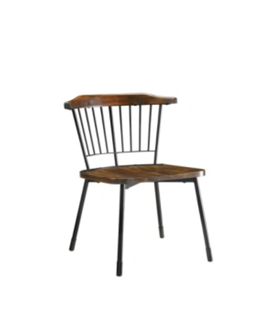 Acme Furniture Orien Side Chair, Set Of 2 In Black