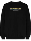 VETEMENTS LOGO印花卫衣