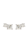 ADINA REYTER 14KT YELLOW GOLD DIAMOND STUD EARRINGS