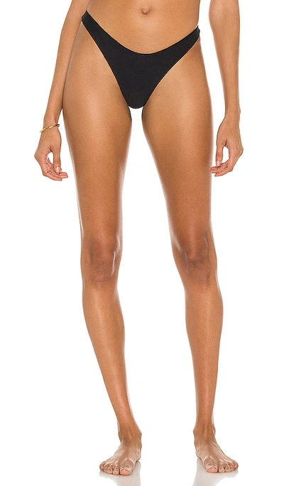 Tropic Of C Curve Bikini Bottoms In Black