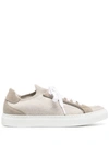 BRUNELLO CUCINELLI FLY KNIT FABRIC TRAINERS