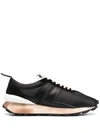 Lanvin Bumper Sneakers In Black