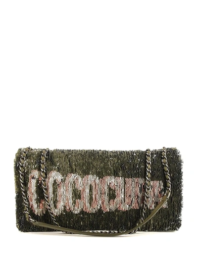Pre-owned Chanel 2017 Limited Edition Coco Club Shoulder Bag In Green