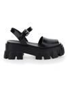 PRADA MONOLITH SANDALS,11682687