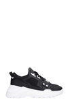 VERSACE JEANS COUTURE SNEAKERS IN BLACK RUBBER/PLASIC,E0YWASC471604899