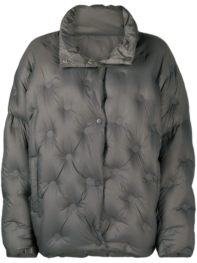 Stand Studio Sarah Buttoned Down Jacket In Grey