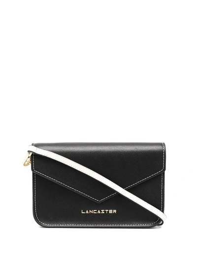 Lancaster Logo-print Crossbody Bag In Black